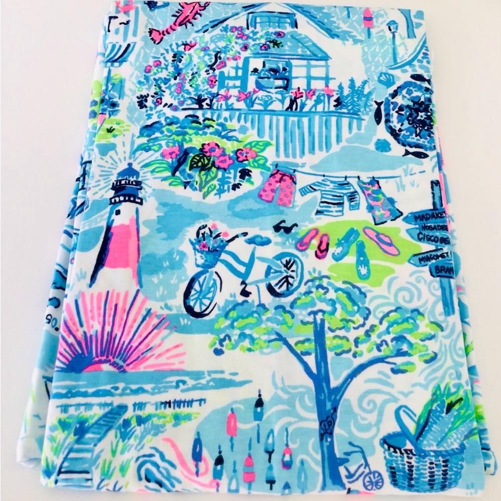 Lilly Pulitzer Kristen Swing Dress-Lilly Loves Nantucket-Whisper Blue-NEW - Picture 9 of 11